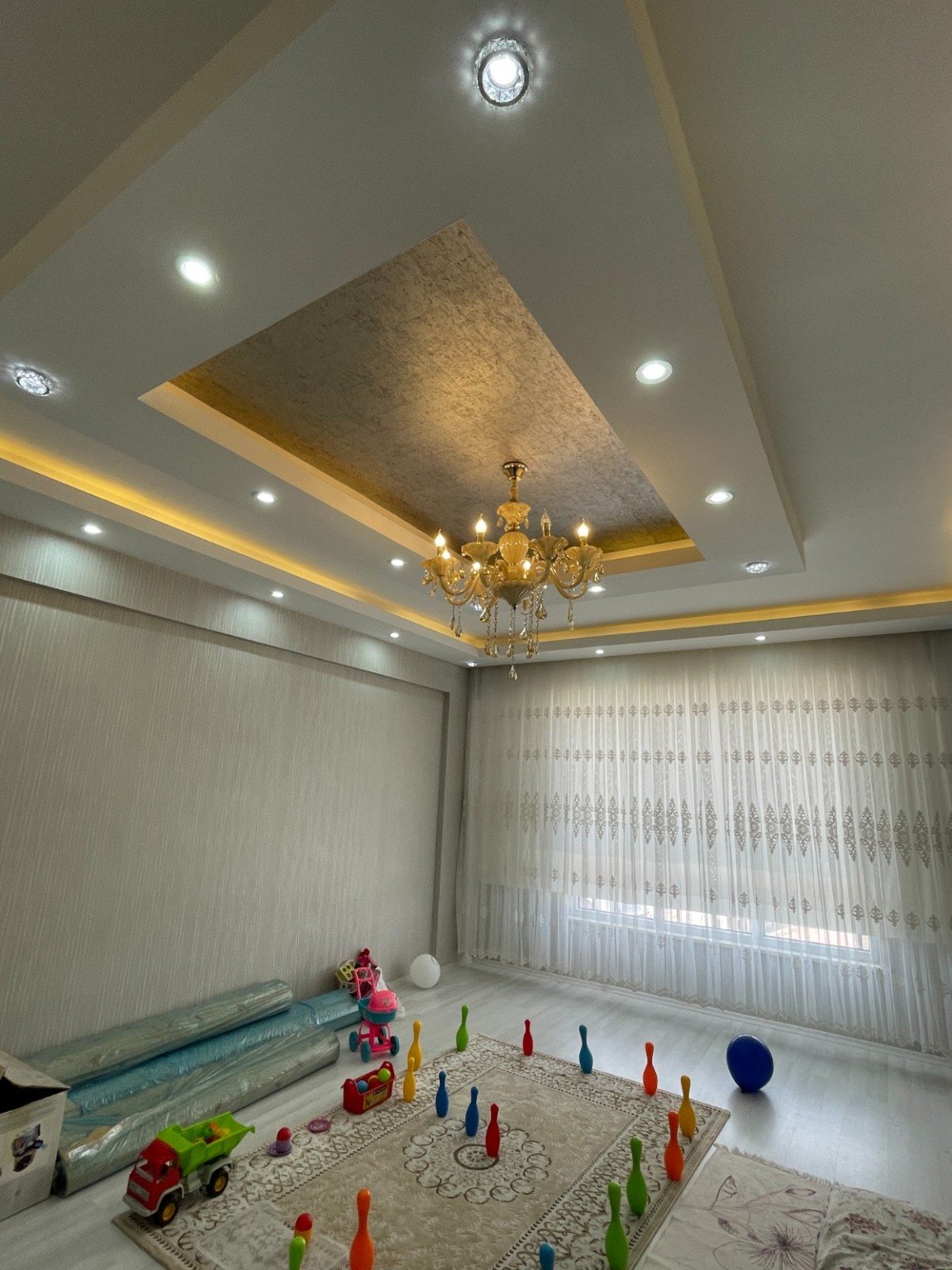 Gaziantep salon asma tavan avize ve spot aydınlatma